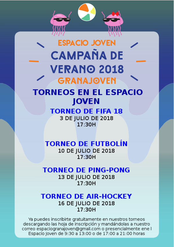 ©Ayto.Granada: Enredate: Torneos en el Espacio Joven 